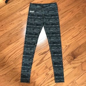 Zumba Peace and Love workout leggings